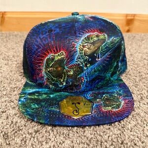 Grassroots California Simon Haiduk Fable Print Fitted Hat - Size 7 3/4